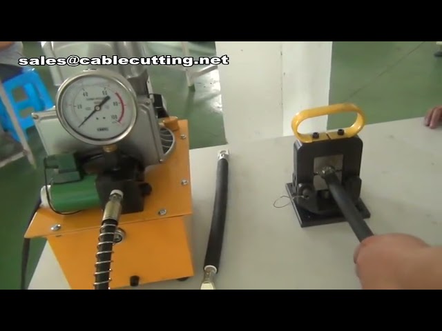 Kuusikulmainen liitinpuristustyökalu, hydraulinen puristuskone, sähköjohdon puristuskone mp4