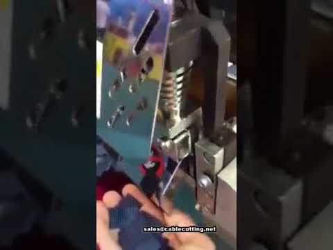Automatic Ribbon, Webbing, and Tape Cutting Machine