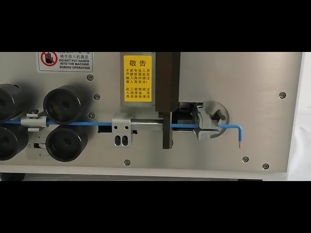 Automaattinen tietokoneohjattu johdon katkaisu-, kuorinta- ja taivutuslaite | Max 16 mm johdin