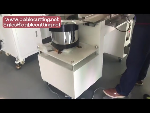 Automaattinen pöytäkone nailonkaapelisiteiden sitomiseen ja katkaisuun